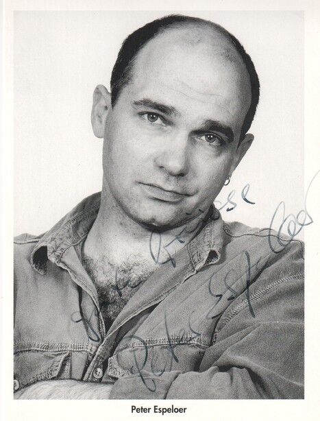 Autogramm Schauspieler | Peter ESPELOER | 2000er (Portrait SW)