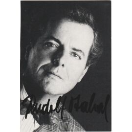 Autogramm Schauspieler | Rudolf OTAHAL | 1990er (Portrait SW)