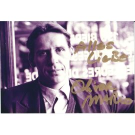 Autogramm Schauspieler | Oliver MARLO | 1990er Foto (Portrait SW)