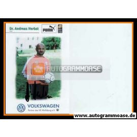 Autogramm Fussball | VfL Wolfsburg | 1997 | Dr. Andreas HERBST