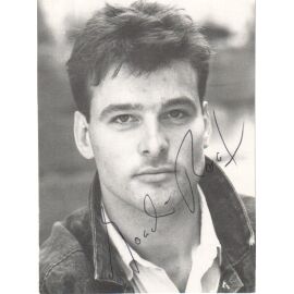 Autogramm Schauspieler | Joachim Rxxx | 1990er (Portrait SW)