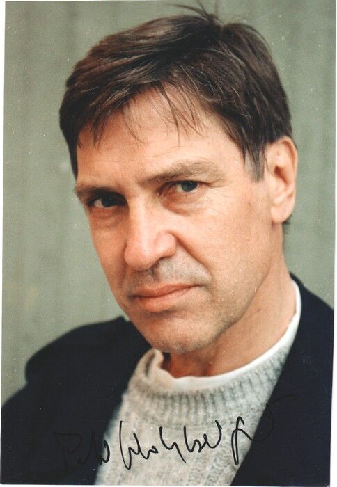 Autogramm Kunst | Peter HOHBERGER | 1990er Foto (Portrait Color)