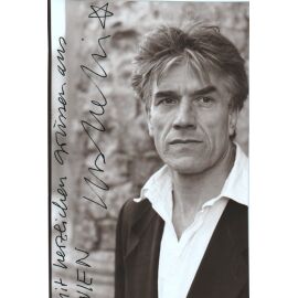 Autogramm Schauspieler | Urs HEFTI | 2000er Foto (Portrait SW)