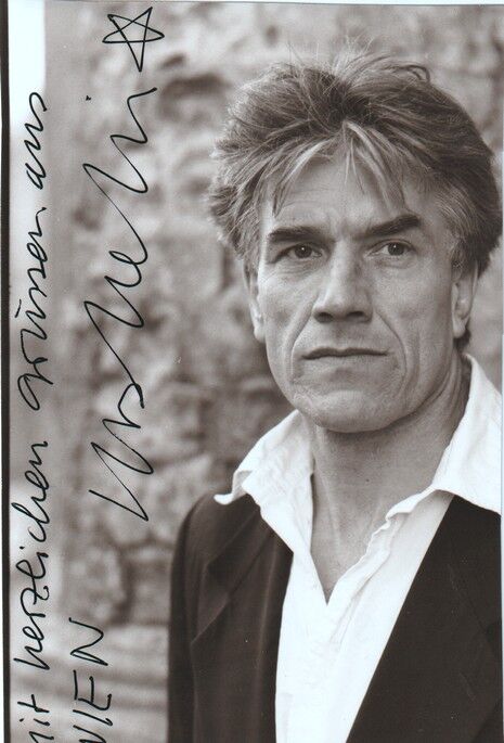 Autogramm Schauspieler | Urs HEFTI | 2000er Foto (Portrait SW)
