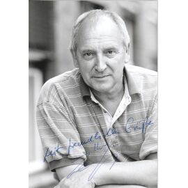 Autogramm TV | SFB | Lothar HINZE | 1990er Foto (Portrait SW)