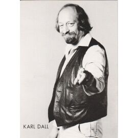 AK TV | Karl DALL | 1970er (Portrait SW)
