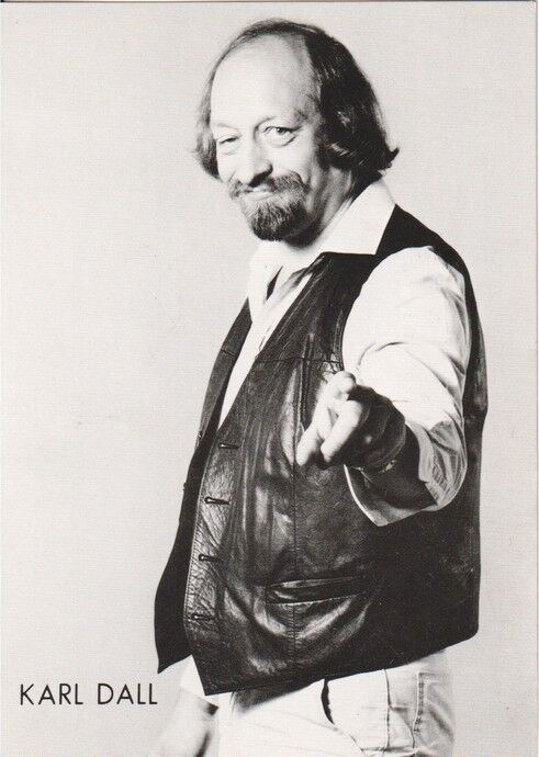 AK TV | Karl DALL | 1970er (Portrait SW)