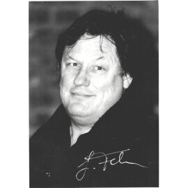 Autogramm Schauspieler | Gerhard FEHN | 2000er Foto (Portrait SW)