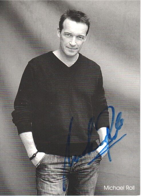 Autogramm Schauspieler | Michael ROLL | 2000er (Portrait SW)