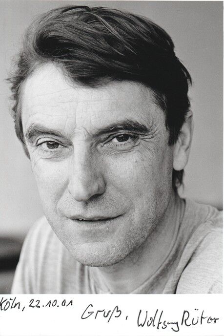 Autogramm Schauspieler | Wolfgang RÜTER | 2000er Foto (Portrait SW)