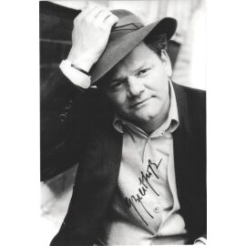 Autogramm Schauspieler | Gottfried BREITFUSS | 2000er Foto (Portrait SW)