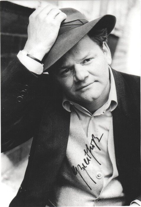 Autogramm Schauspieler | Gottfried BREITFUSS | 2000er Foto (Portrait SW)