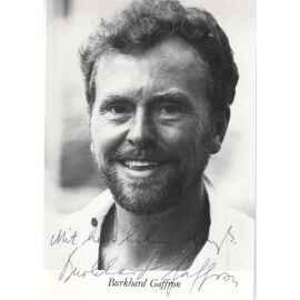 Autogramm Schauspieler | Burkhard GAFFRON | 1990er (Portrait SW)