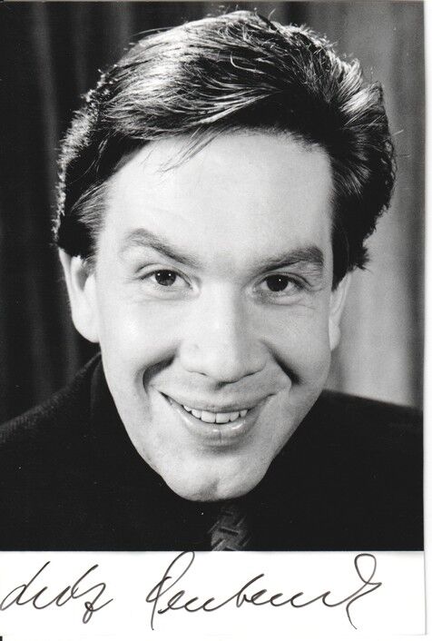 Autogramm Schauspieler | Lutz BEMBENNECK | 2000er Foto (Portrait SW)