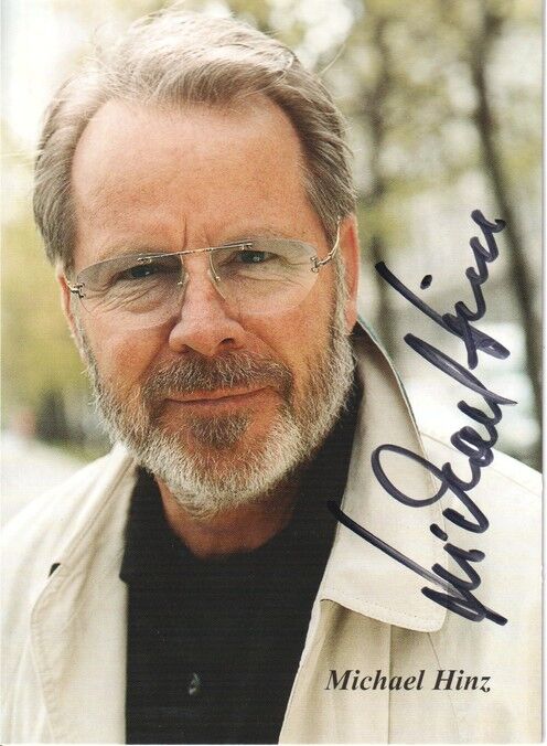 Autogramm Schauspieler | Michael HINZ | 1990er (Portrait Color)