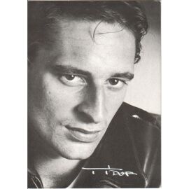 Autogramm Schauspieler | Max TIDOF | 1990er (Portrait SW) 3