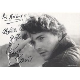 Autogramm Schauspieler | Pascal BREUER | 1990er (Portrait SW)