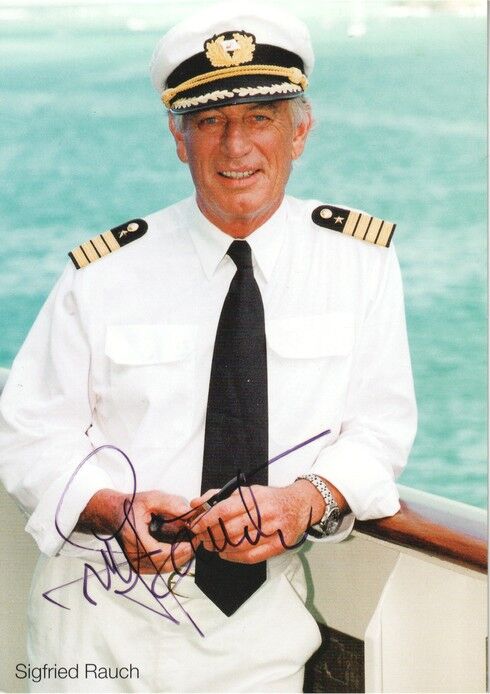 Autogramm Schauspieler | Siegfried RAUCH | 2000er (Portrait Color) "Traumschiff"