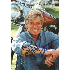 Autogramm Schauspieler | Siegfried RAUCH | 1980er (Portrait Color)