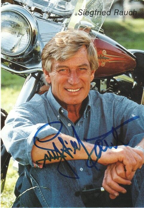 Autogramm Schauspieler | Siegfried RAUCH | 1980er (Portrait Color)