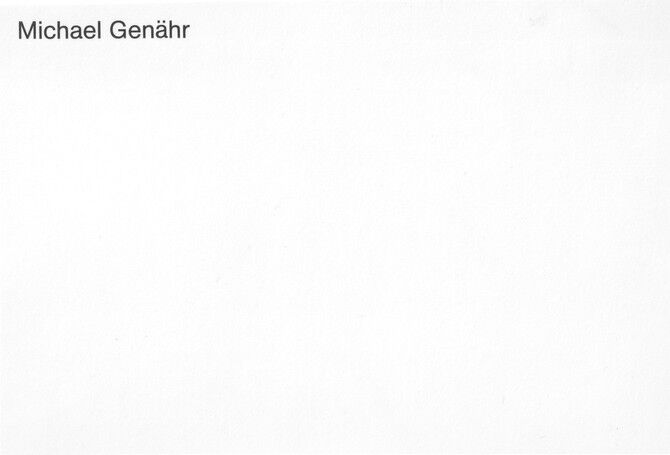 Autogramm Comedy | Michael GENÄHR | 2000er (Portrait Color)