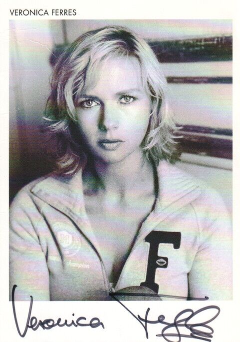 Autogramm Schauspieler | Veronica FERRES | 1990er (Portrait SW Gabo)