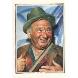 Autogramm Schauspieler | Fritz MULIAR | 1989 (Portrait Color) Huber