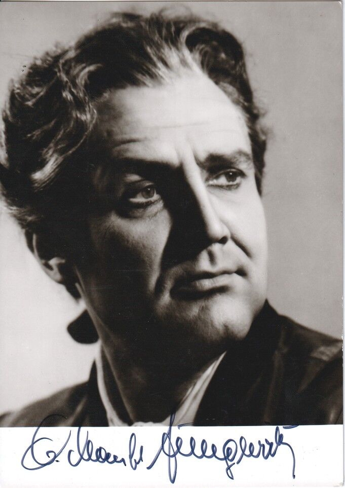 Autogramm Klassik | Manfred JUNGWIRTH | 1968 (Rollenbild SW) Schweigsame Frau