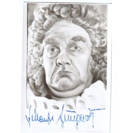 Autogramm Klassik | Manfred JUNGWIRTH | 1960er (Rollenbild SW) Zar Und Zimmermann