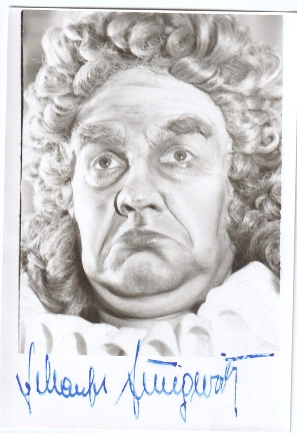 Autogramm Klassik | Manfred JUNGWIRTH | 1960er (Rollenbild SW) Zar Und Zimmermann