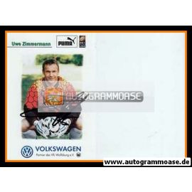 Autogramm Fussball | VfL Wolfsburg | 1997 | Uwe ZIMMERMANN