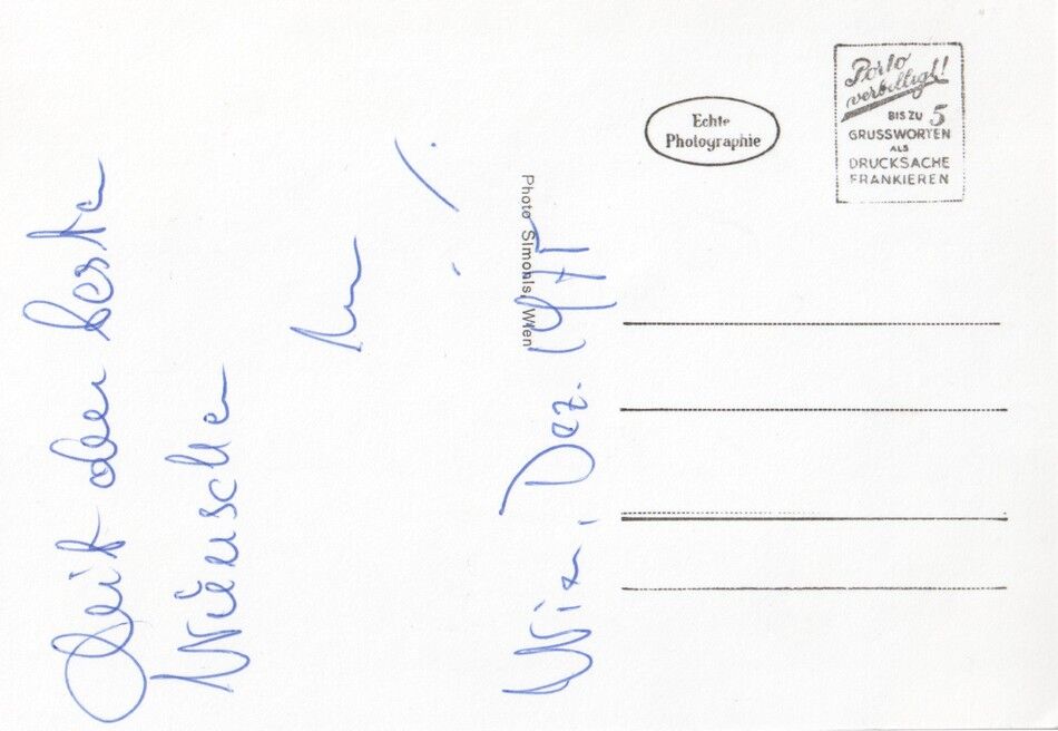 Autogramm Klassik | Manfred JUNGWIRTH | 1970er (Portrait SW) Simonis 2