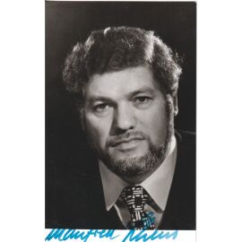 Autogramm Klassik | Manfred SCHENK | 1970er (Portrait SW) Fayer 1