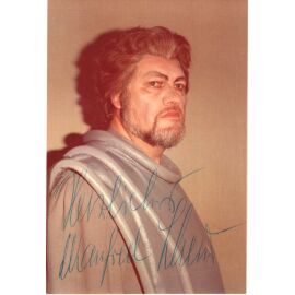 Autogramm Klassik | Manfred SCHENK | 1970er Foto (Rollenbild Color) Parsifal