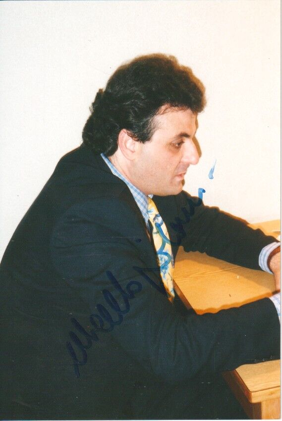 Autogramm Klassik (ITA) | Marcello GIORDANI | 1990er Foto (Portrait Color)
