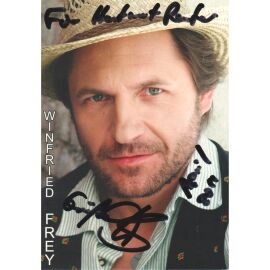 Autogramm Schauspieler | Winfried FREY | 2010er (Portrait Color)