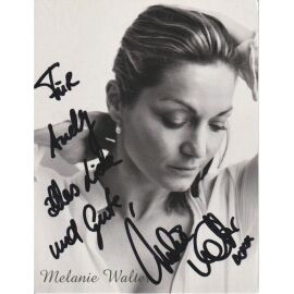 Autogramm Musical | Melanie WALTER | 2010er (Portrait SW) Website