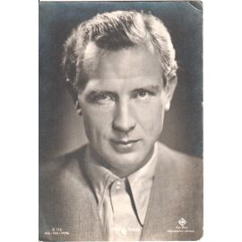 Filmpostkarte | Viktor STAAL | 1940er (Portrait SW) FFV G115