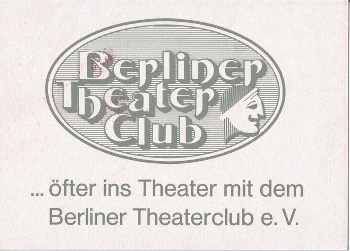 Autogramm Schauspieler | Klaus DAHLEN | 1990er (Portrait Color) Theaterclub