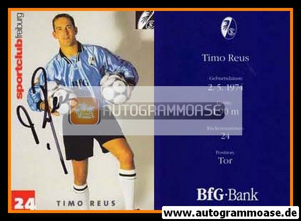 Autogramm Fussball | SC Freiburg | 2000 | Timo REUS