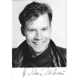 Autogramm Schauspieler | Harald PILAR VON PILCHAU | 1990er Foto (Portrait SW)
