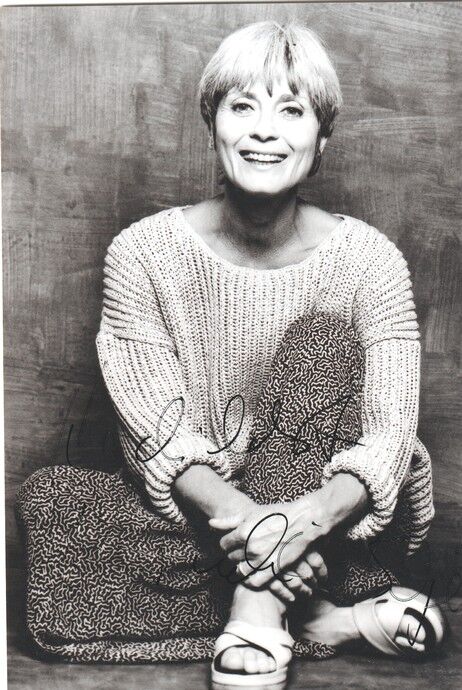 Autogramm Schauspieler | Kornelia BOJE | 2010er Foto (Portrait SW)