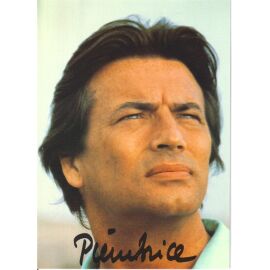 Autogramm Film (FR) | Pierre BRICE | 1970er (Portrait Color) Schorsch