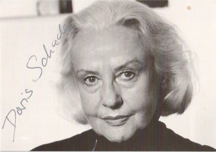 Autogramm Schauspieler | Doris SCHADE | 1980er (Portrait SW Rüdel) Zemann 2