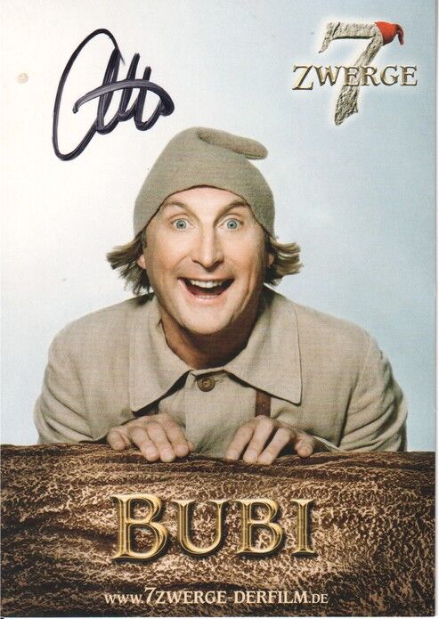 Autogramm Comedy | Otto WAALKES | 2004 (Portrait Color) "7 Zwerge"
