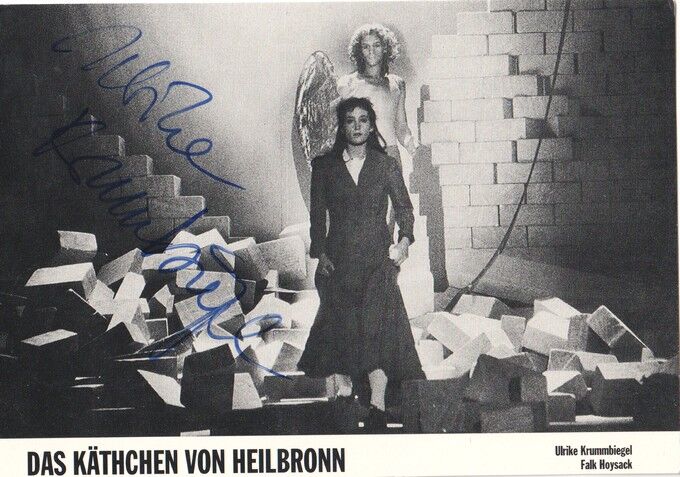 Autogramm Schauspieler | Ulrike KRUMBIEGEL | 2000er (Rollenbild SW) "Käthchen"
