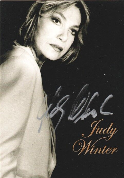 Autogramm Schauspieler | Judy WINTER | 2010 (Portrait SW) "Bob Lenox"