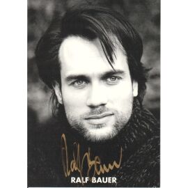 Autogramm Schauspieler | Ralf BAUER | 2000er (Portrait SW) Hackenschmidt