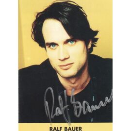 Autogramm Schauspieler | Ralf BAUER | 2000er (Portrait Color) Poling