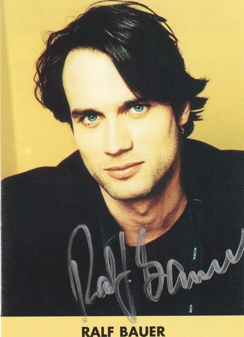 Autogramm Schauspieler | Ralf BAUER | 2000er (Portrait Color) Poling